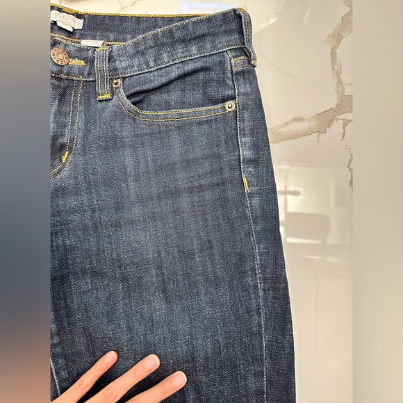 J Crew size 26 straight leg dark wash jeans - Picture 7 of 7